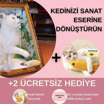 Sinvora™ - Tablo Kedi Yuvası